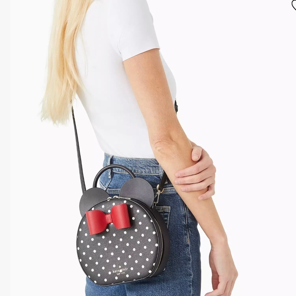 NWT Disney X Kate Spade NY
Minnie Mouse Sm Crossbody Bag (Out of stock online) - Picture 3 of 6